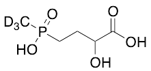 2-Hydroxy-4-(hydroxymethylphosphoryl) Butanoic acid-d3