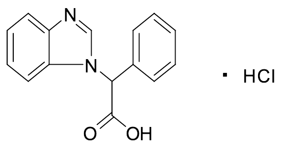 2-(1H-1,3-Benzodiazol-1-yl)-2-phenylacetic Acid Hydrochloride
