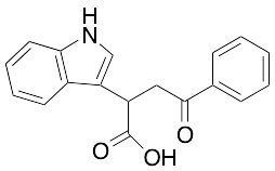 2-Indol-3-yl-4-oxo-4-phenylbutanoic Acid