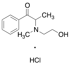 2-[(2-Hydroxyethyl)methylamino]-1-phenyl-1-propanone Hydrochloride