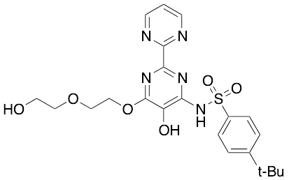 4-(1,1-dimethylethyl)-N-[5-hydroxy-6-[2-(2-hydroxyethoxy)ethoxy][2,2'-bipyrimidin]-4-yl]-Benzenesulfonamide