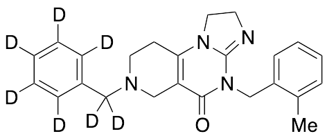 7-Benzyl-4-(2-methylbenzyl)-1,2,6,7,8,9-hexahydroimidazo[1,2-a]pyrido[3,4-e]pyrimidin-5(4H)-one-d7