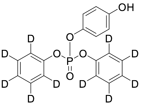 Diphenyl p-Hydroxyphenyl Phosphate-d10