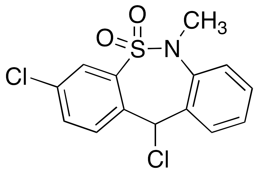 rac 3,11-Dichloro-6,11-dihydro-6-methyl-dibenzo[c,f][1,2]thiazepine 5,5-Dioxide