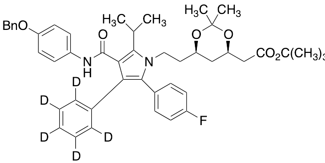 4-Benzyloxy Atorvastatin-d5 Acetonide tert-Butyl Ester
