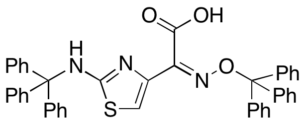 (Z)-2-(Trityloxyimino)-2-[2-(tritylamino)thiazol-4-yl]acetic Acid