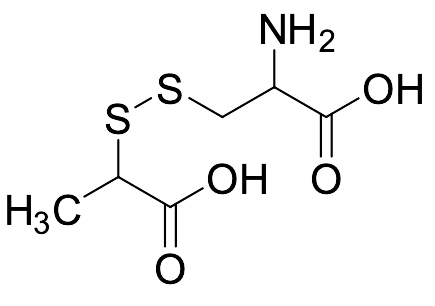 2-Amino-3-(1-carboxyethyldisulfanyl)propanoic Acid