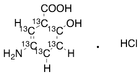 5-Aminosalicylic Acid-13C6 Hydrochloride (Mesalazine-13C6 Hydrochloride)