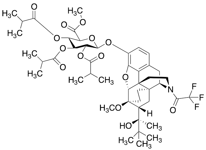 Norbuprenorphine 3-Beta-D-Glucuronide O-Methyl Triisobutyraldehyde N-2,2,2-Trifluoroacetaldehyde