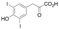 3,5-Diiodo-4-hydroxyphenylpyruvic Acid