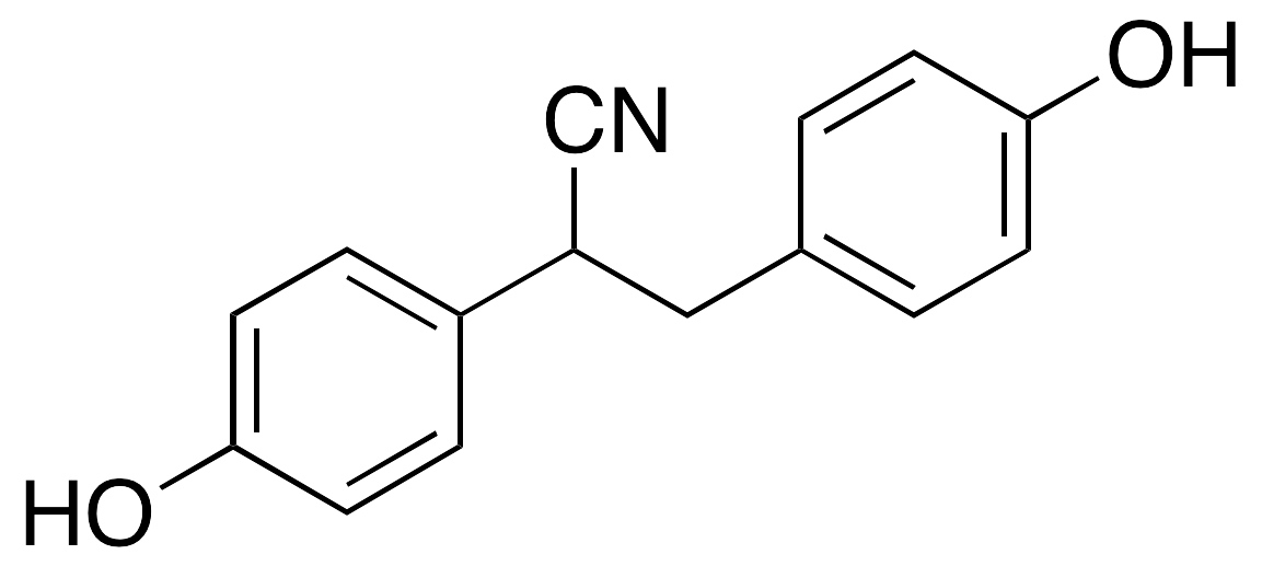 2,3-Bis(4-hydroxyphenyl)propionitrile