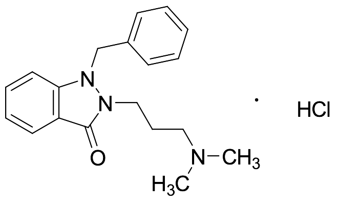 2-[3-(Dimethylamino)propyl]-1,2-dihydro-1-(phenylmethyl)-3H-indazol-3-one Hydrochloride