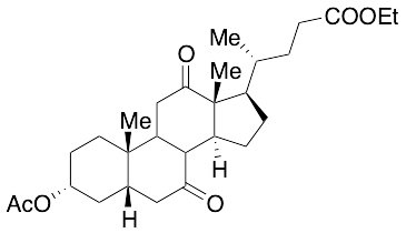 3-(acetyloxy)-7,12-dioxo-cholan-24-oic Acid Ethyl Ester