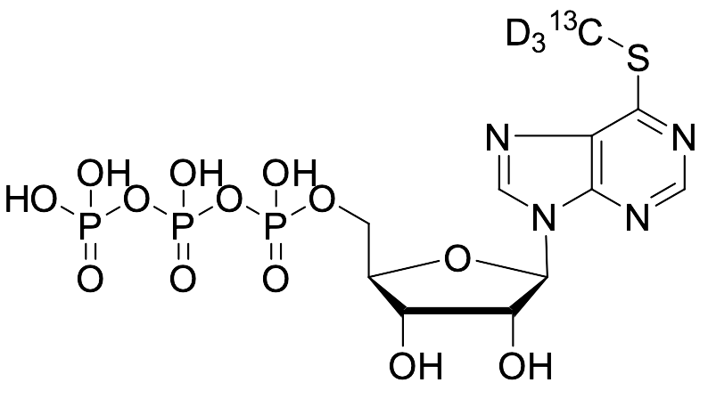 6-Methylthioinosine Triphosphate-13CD3