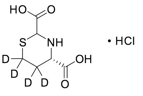 (4S)-Tetrahydro-2H-1,3-thiazine-2,4-dicarboxylic Acid Hydrochloride-D4