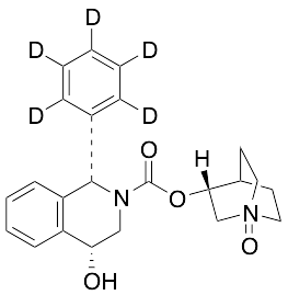 cis-Hydroxy Solifenacin-d5 N-Oxide(Mixture of Diastereomers)