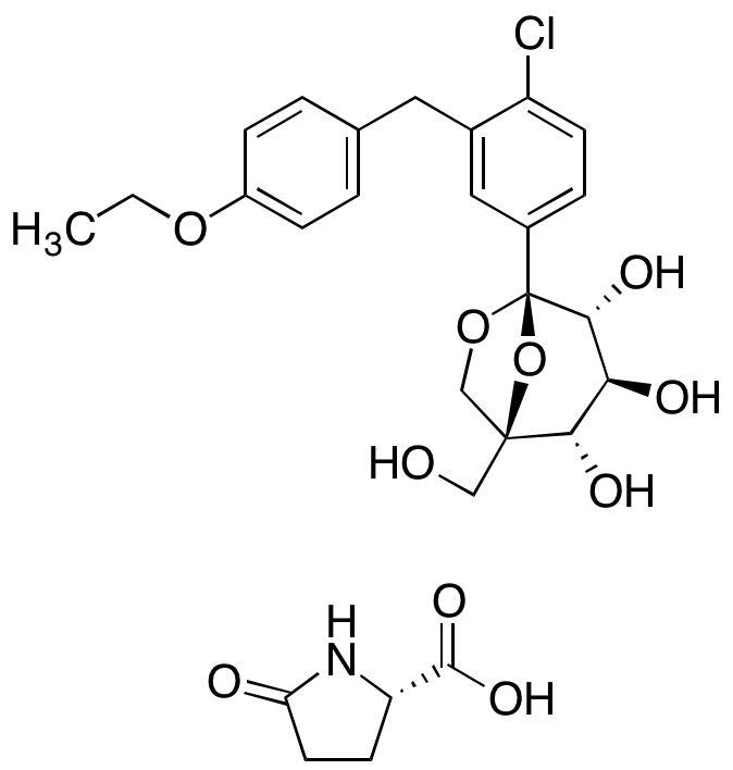 Ertugliflozin L-pyroglutamic Acid (1:1)