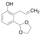 3-​(1,​3-​Dioxolan-​2-​yl)​-​2-​(2-​propen-​1-​yl)​-phenol