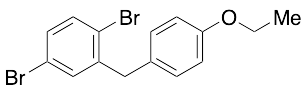 1,4-Dibromo-2-[(4-ethoxyphenyl)methyl]benzene