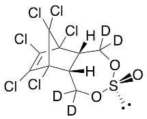 6,7,8,9,10,10-hexachloro-1,5,5a,6,9,9a-hexahydro-1,5-d2-6,9-Methano-2,4,3-benzodioxathiepin-1,5-d2-3-oxide