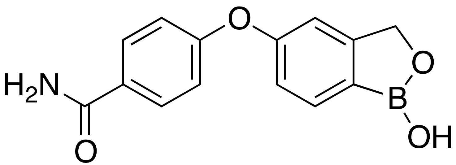 4-​[(1,​3-​Dihydro-​1-​hydroxy-​2,​1-​benzoxaborol-​5-​yl)​oxy]​-benzamide