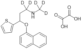 (±)-Duloxetine-d5 Oxalate (N-methyl-d3; propanamine-d2)
