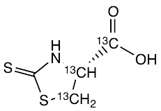 (R)-2-Thioxothiazolidine-4-carboxylic Acid-13C3