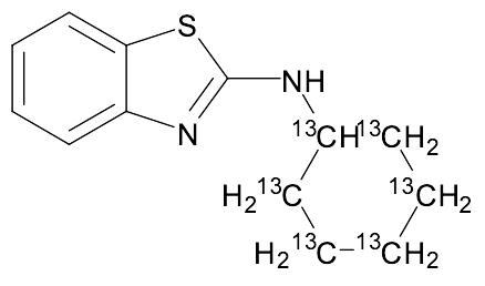 N-Cyclohexyl-13C6-1,3-benzothiazol-2-amine