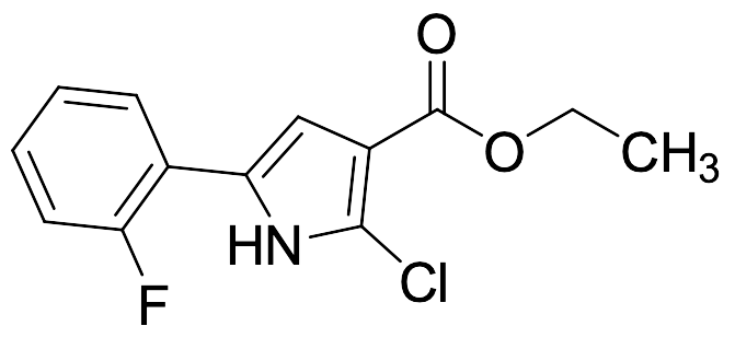 Ethyl 2-Chloro-5-(2-fluorophenyl)-1H-pyrrole-3-carboxylate