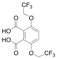 3,6-Bis(2,2,2-trifluoroethoxy)phthalic Acid