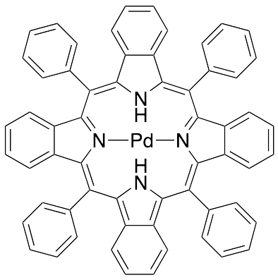meso-Tetraphenyl-tetrabenzoporphine Palladium Complex