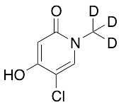 5-Chloro-O-demethyl-3-decyano Ricinine-d3