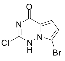 7-bromo-2-chloro-3H,4H-pyrrolo[2,1-f][1,2,4]triazin-4-one