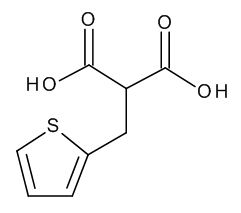 2-(Thiophen-2-ylmethyl)malonic Acid