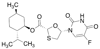 (1S,2R,4R)-1-Isopropyl-2,4-dimethylcyclohexyl-emtricitabine Uracil Carboxylate