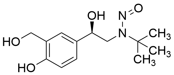 (R)-N-(tert-Butyl)-N-(2-hydroxy-2-(4-hydroxy-3-(hydroxymethyl)phenyl)ethyl)nitrous amide