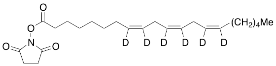 cis-8,11,14-Eicosatrienoic Acid N-Hydroxysuccinimide-d6