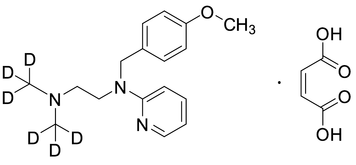 Pyrilamine-D6 Maleate Salt