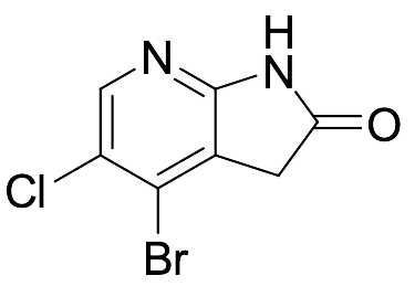4-Bromo-5-chloro-7-aza-2-oxindole