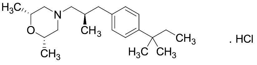 (2R,6S)-2,6-Dimethyl-4-((R)-2-methyl-3-(4-(tert-pentyl)phenyl)propyl)morpholine-hydrochloride