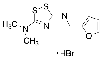 3-((Furan-2-ylmethyl)imino]-N,N-dimethyl-3H-1,2,4-dithiazol-5-amine Hydrobromide