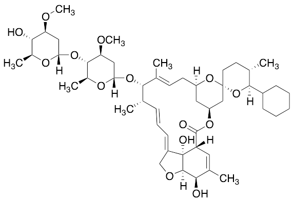 22,23-Dihydro-25-cyclohexylavermectin B1