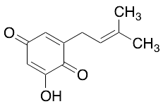 2-Hydroxy-6-(3-methylbut-2-en-1-yl)cyclohexa-2,5-diene-1,4-dione