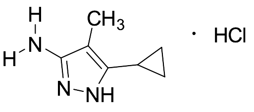 5-Cyclopropyl-4-methyl-1H-pyrazol-3-amine Hydrochloride