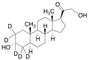 3alpha,21-Dihydroxy-5alpha-pregnan-20-one-d5
