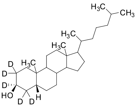 5b-Cholestan-3b-ol-2,2,3,4,4-d5