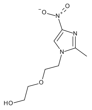 2-[2-(2-Methyl-4-nitro-1H-imidazol-1-yl)ethoxy]ethanol