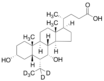 6-Ethylchenodeoxycholic-d5 Acid