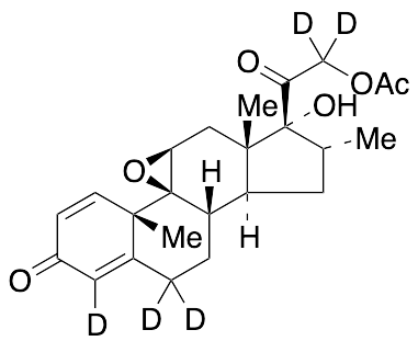 21-O-Acetyl Dexamethasone-d5 9,11-Epoxide (Major)
