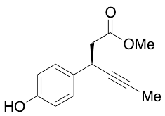 (3R)-3-(4-Hydroxyphenyl)-4-hexynoic Acid Methyl Ester